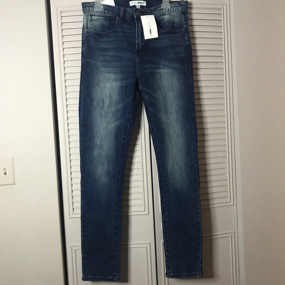 Roman Skinny Jeans - Medium Wash size 32 - Picture 1 of 7